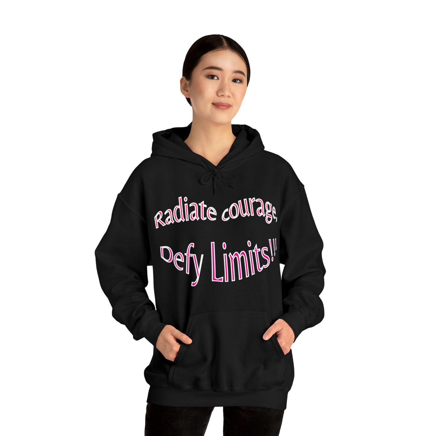 Radiate Courage Heavy Blend™ Hooded Sweatshirt