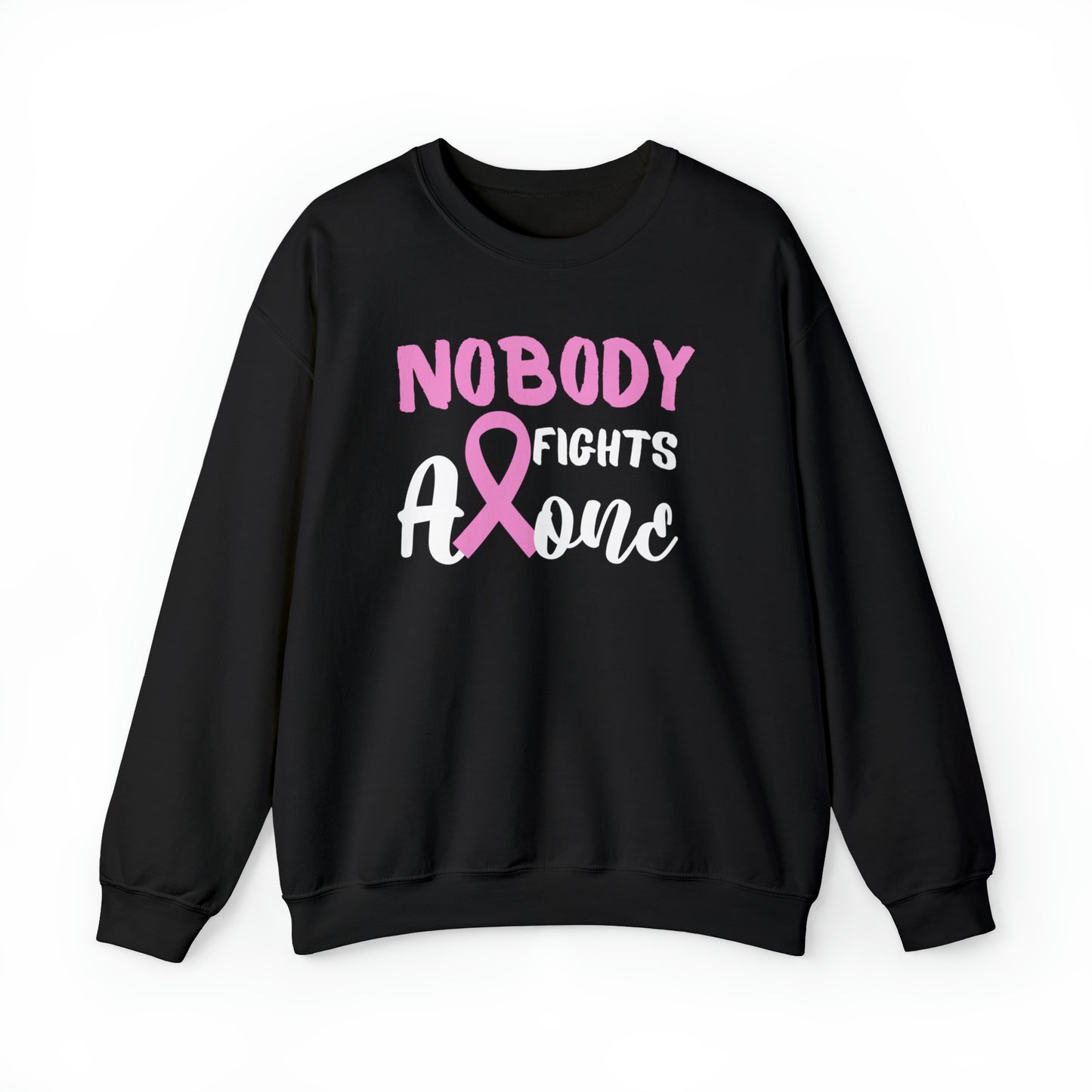 Nobody Fights Alone Heavy Blend™ Crewneck Sweatshirt