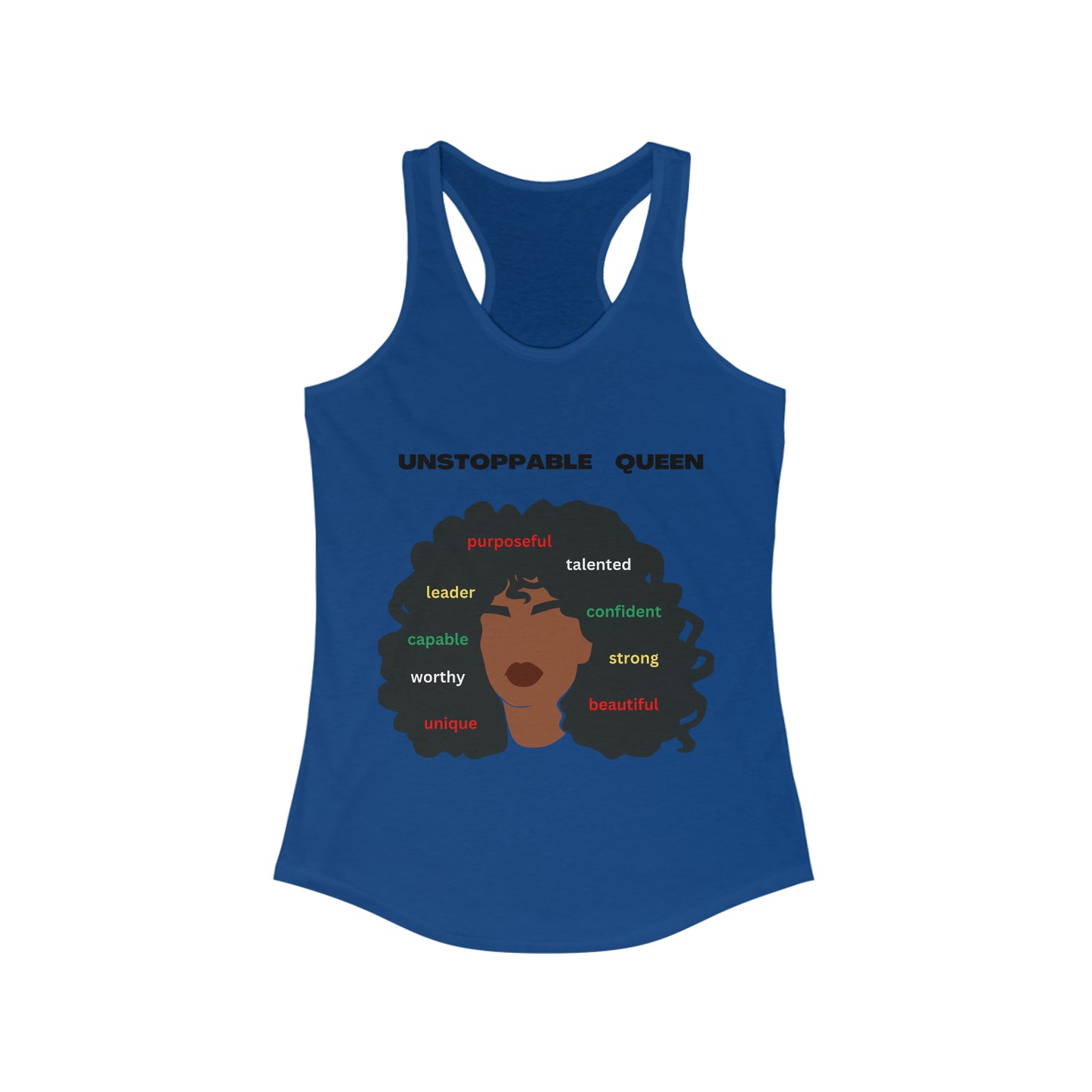 Unstoppable Queen Women's Ideal Racerback Tank