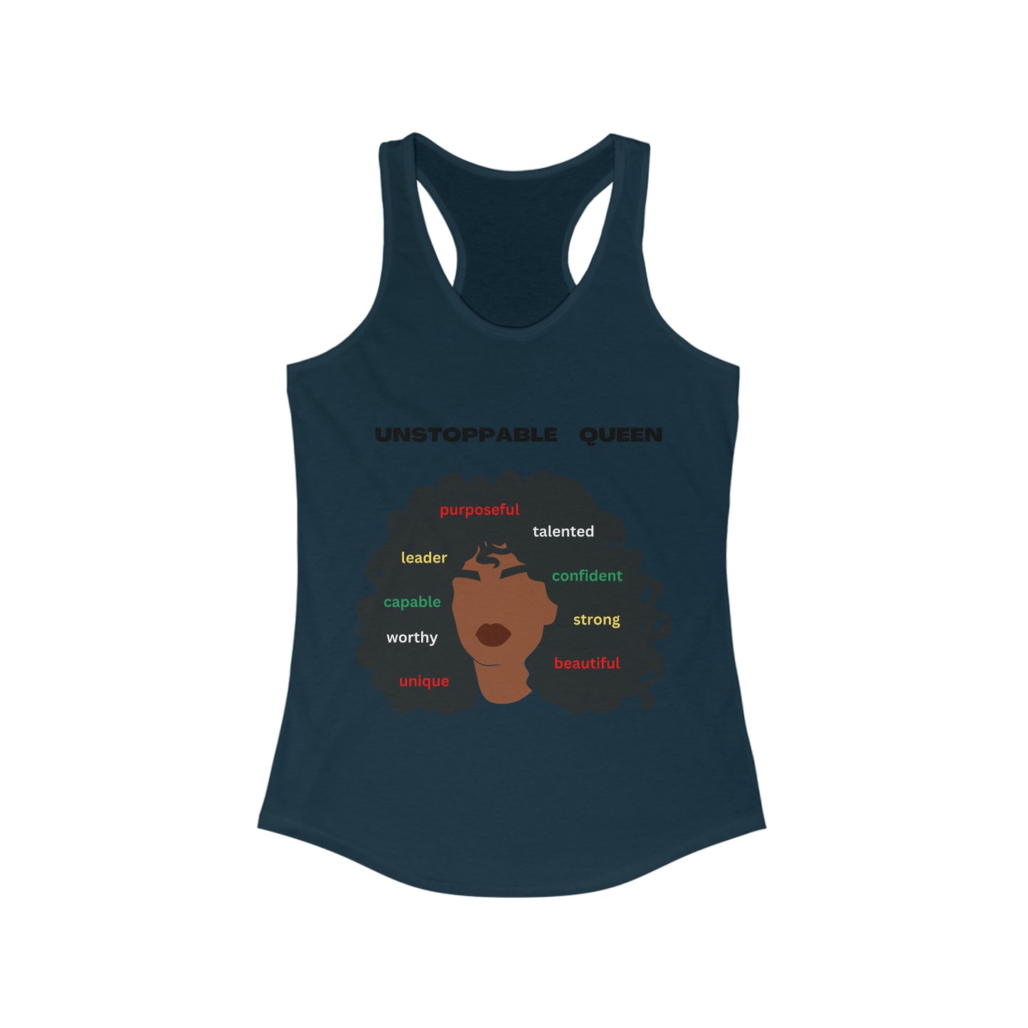 Unstoppable Queen Women's Ideal Racerback Tank