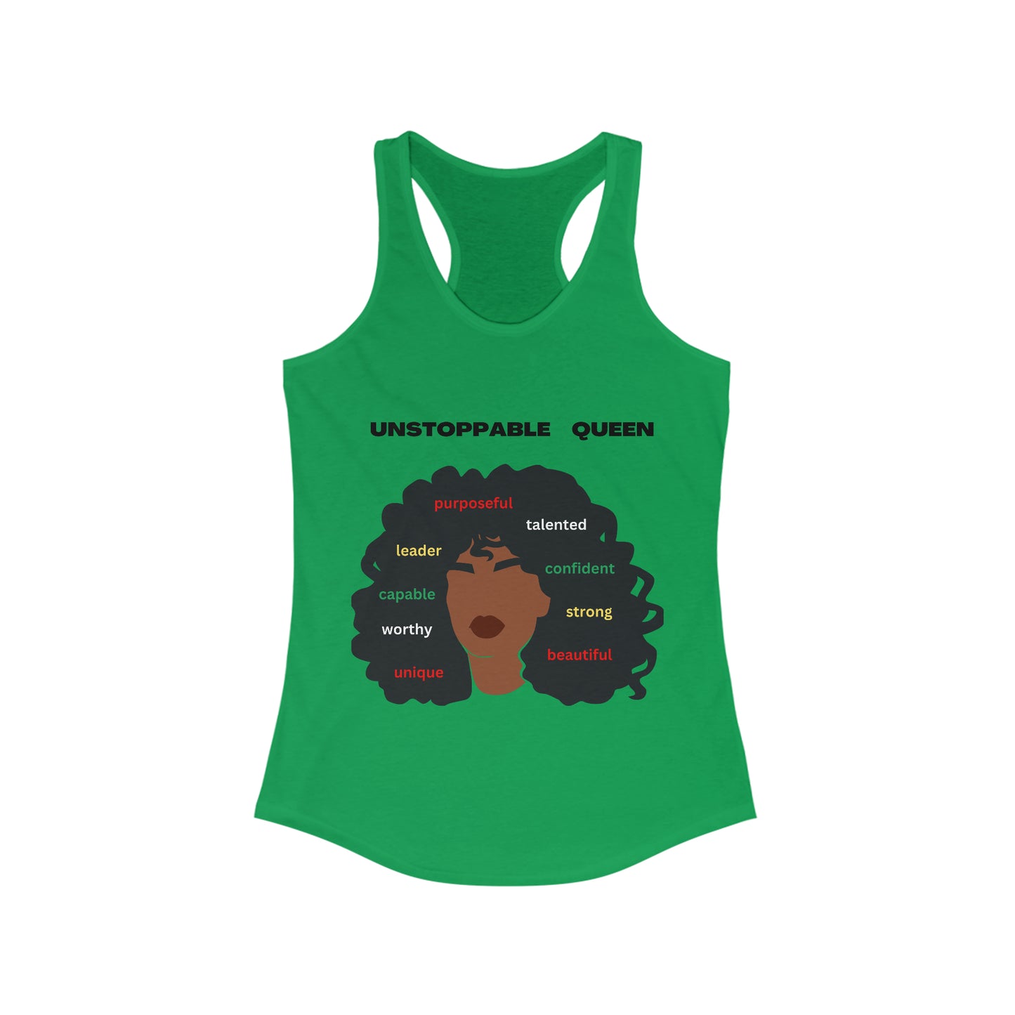 Unstoppable Queen Women's Ideal Racerback Tank