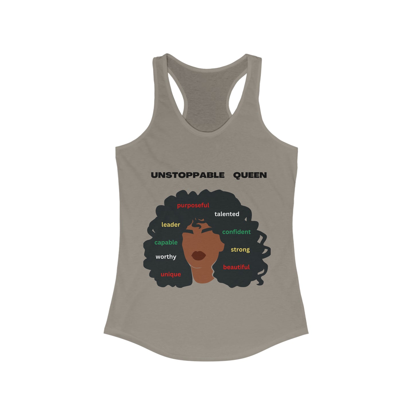 Unstoppable Queen Women's Ideal Racerback Tank