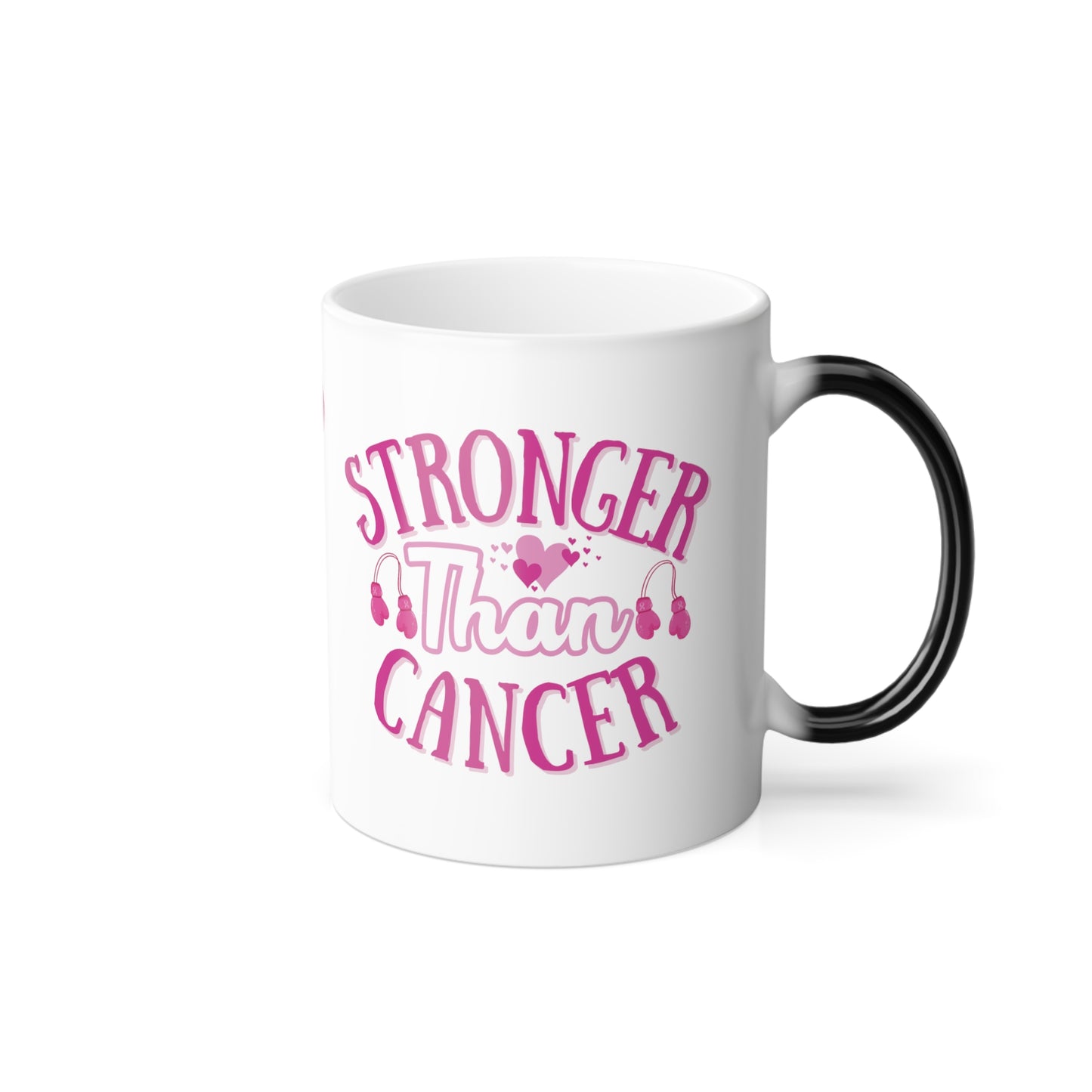 Stronger Than Cancer Color Morphing Mug, 11oz