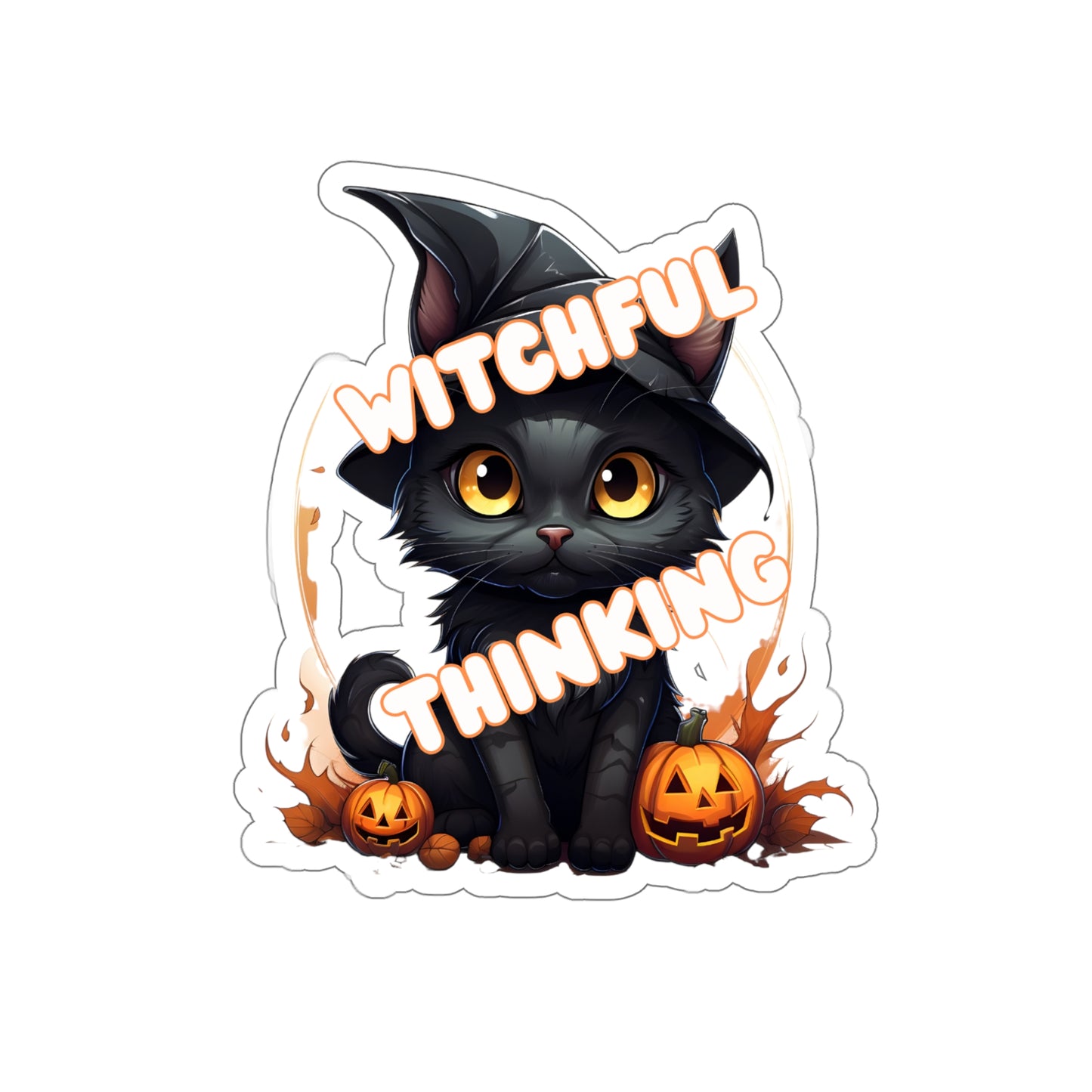 Witchful Thinking Kiss-Cut Stickers