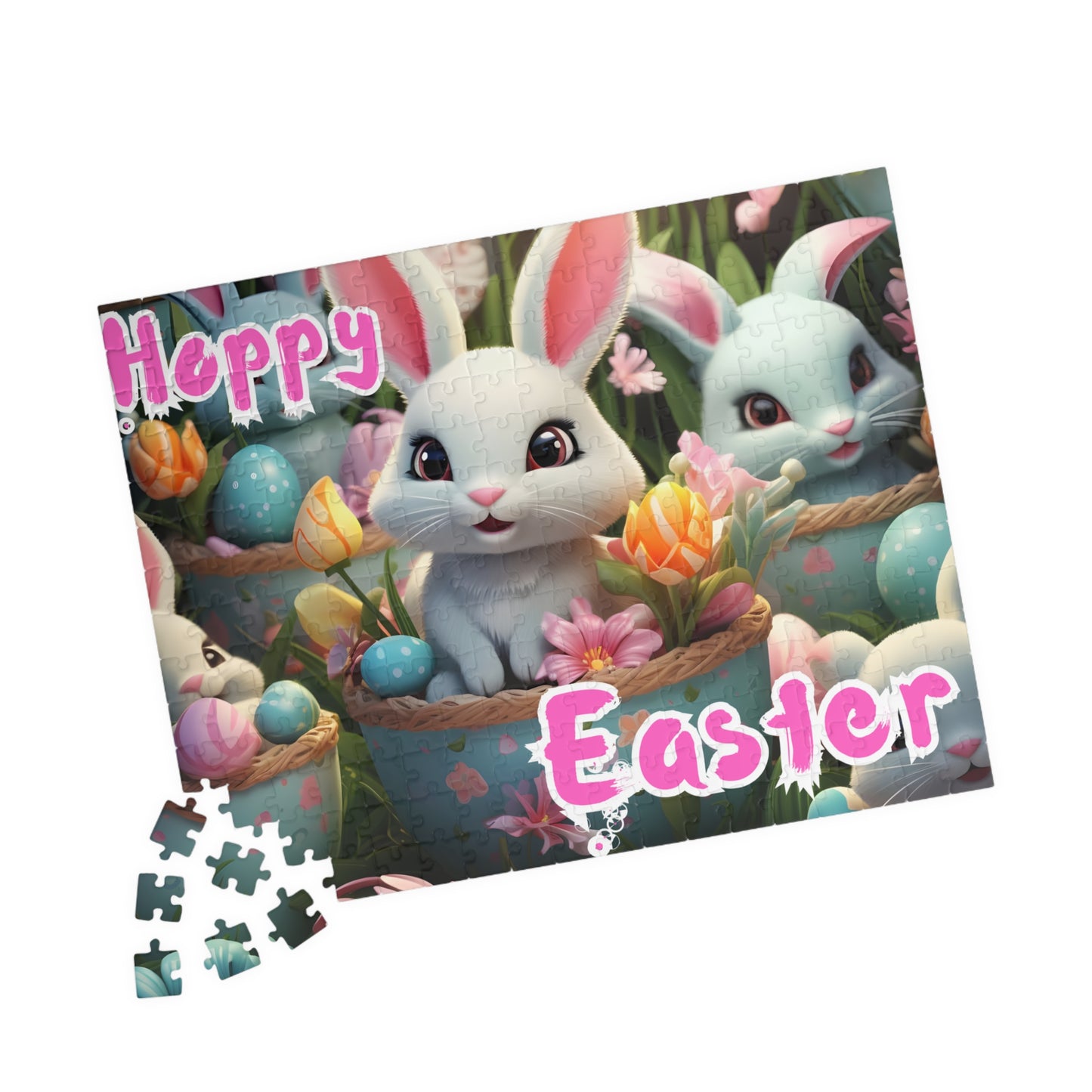 Hoppy Easter Puzzle (110, 252, 500-piece)
