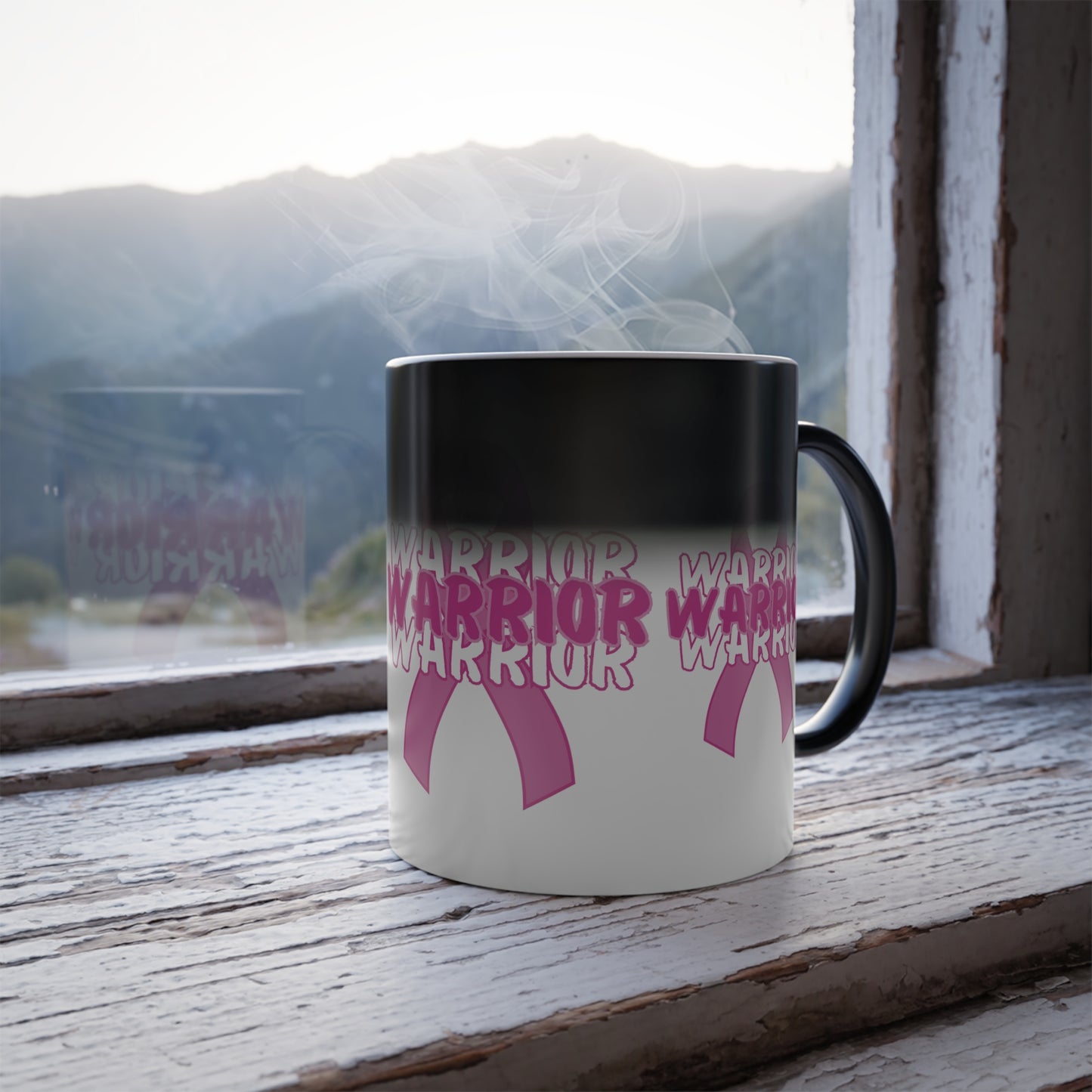 Warrior Color Morphing Mug, 11oz