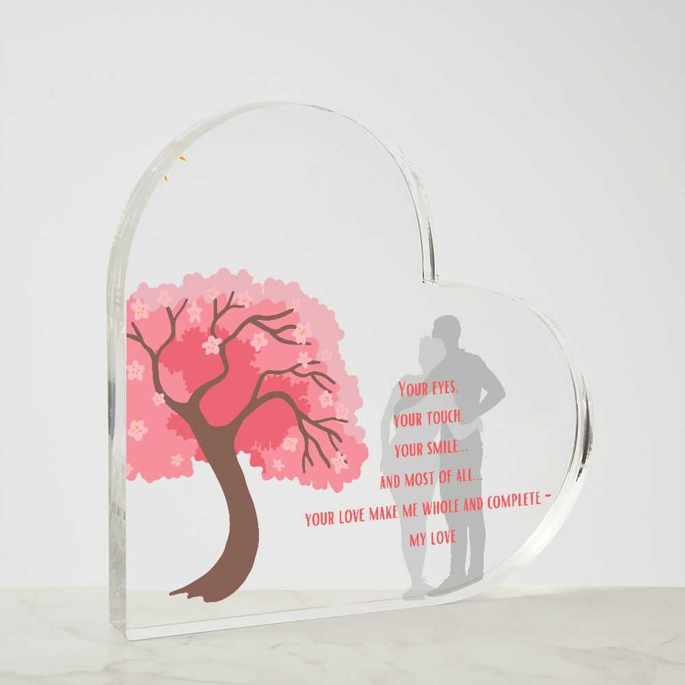 Acrylic Heart Plaque All Products Home Decor Good Vibes Daily Lab 41