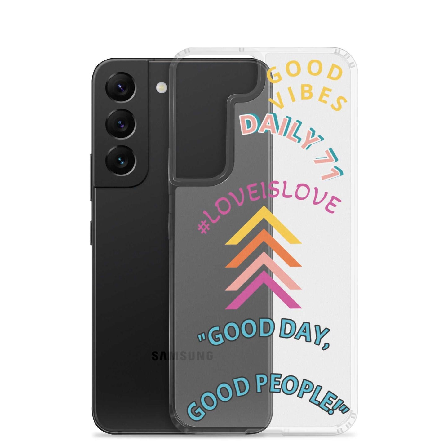 Good Vibes Samsung Case Motivation on the Go!! Phone Case Good Vibes Daily Lab 23