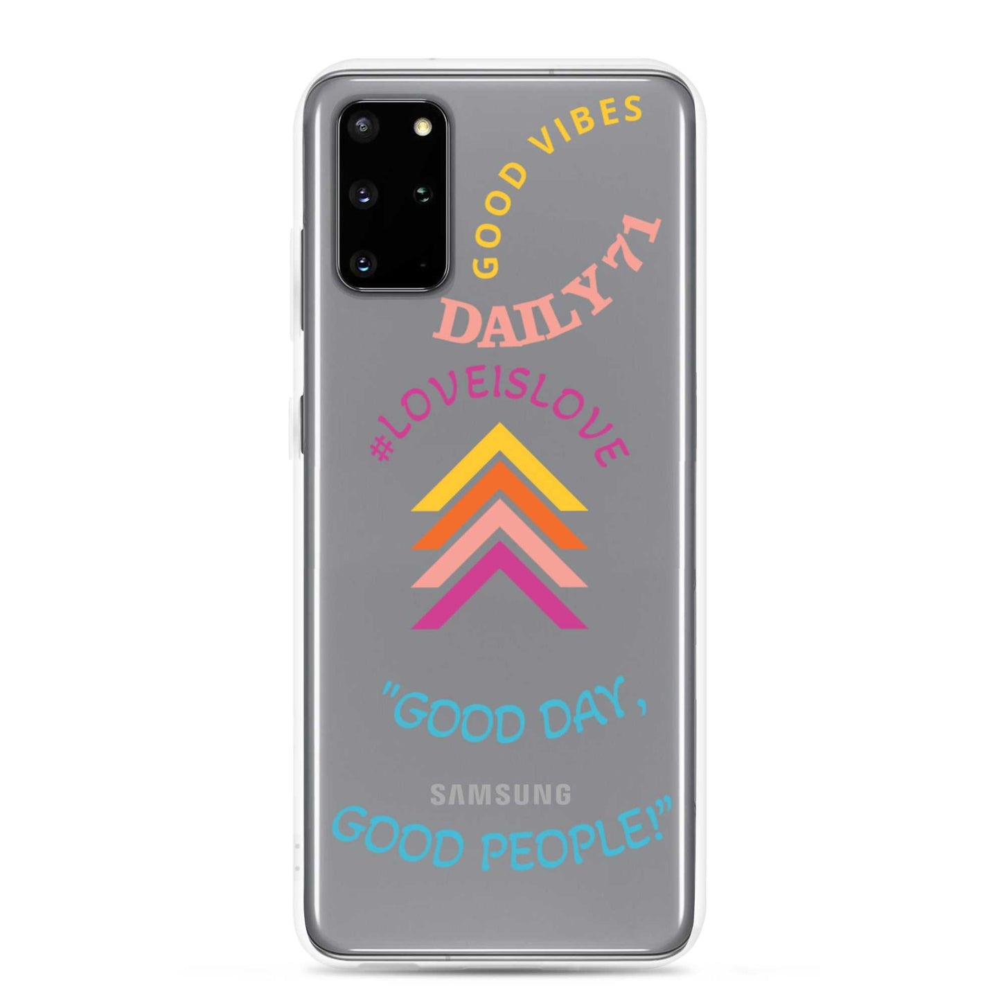 Good Vibes Samsung Case Motivation on the Go!! Phone Case Good Vibes Daily Lab 23