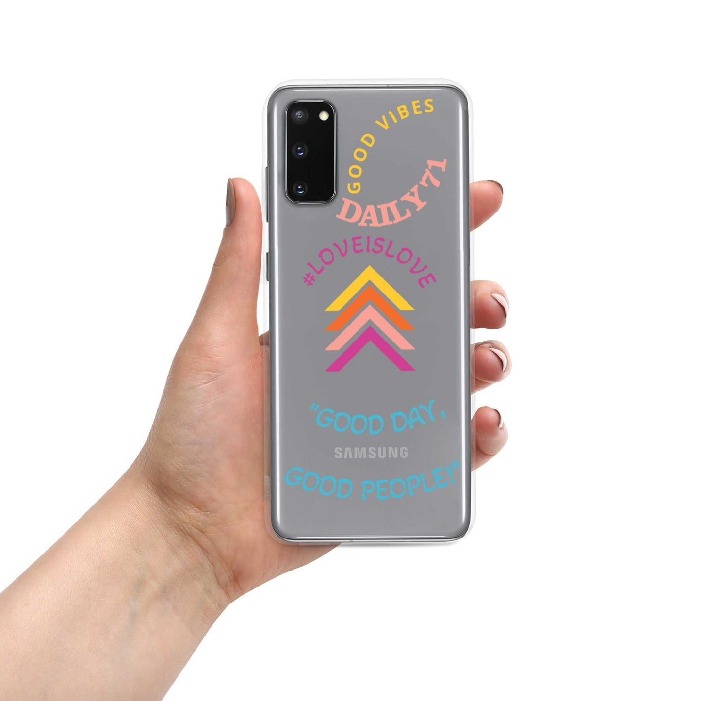 Good Vibes Samsung Case Motivation on the Go!! Phone Case Good Vibes Daily Lab 23