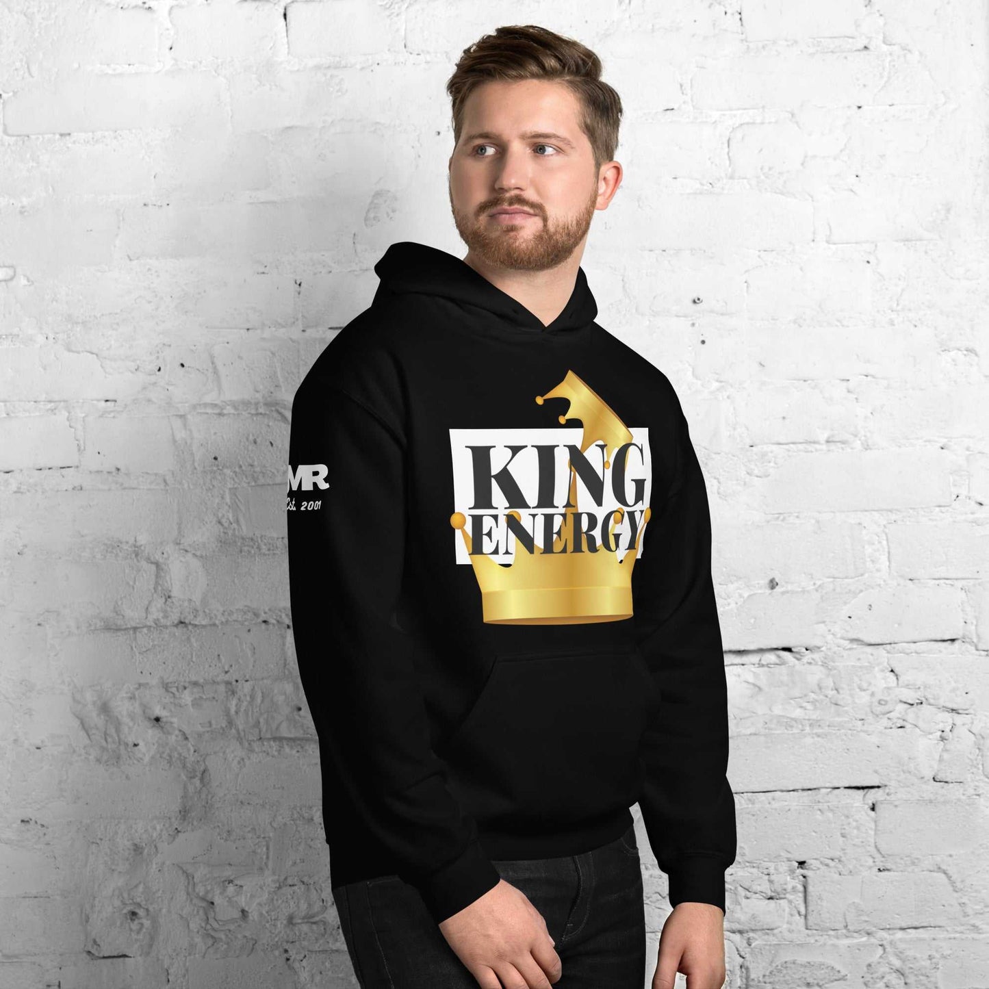 JMR King Energy Special Edition Black Hoodie The JMR Collection Hoodie Good Vibes Daily Lab 54