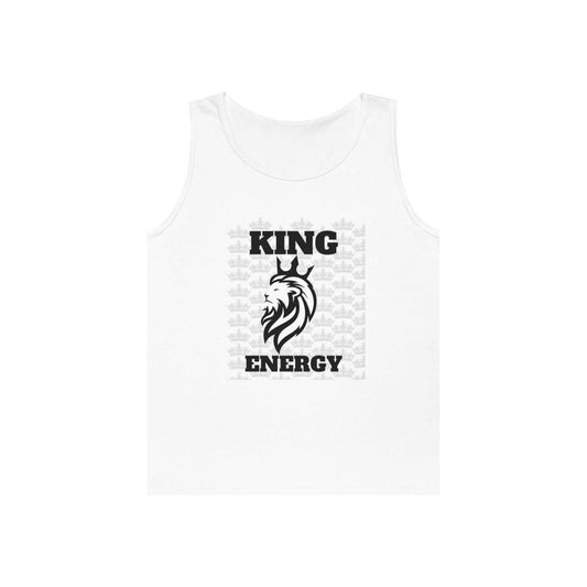 King Energy Heavy Cotton Tank Top Lion T-shirts and Tanks Tank Top Good Vibes Daily Lab 23