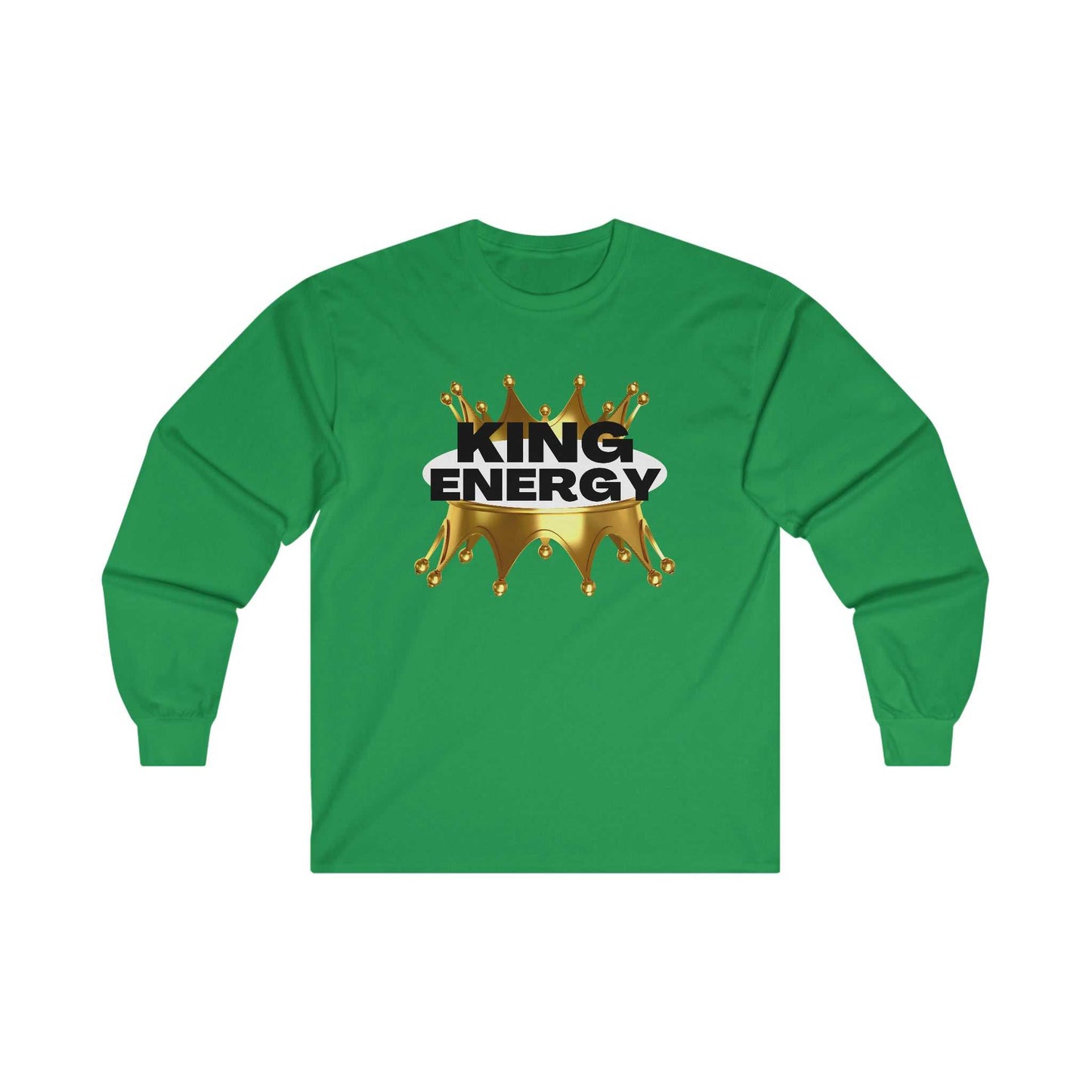 King Energy Ultra Cotton Long Sleeve Tee All Products Long-sleeve Good Vibes Daily Lab 44