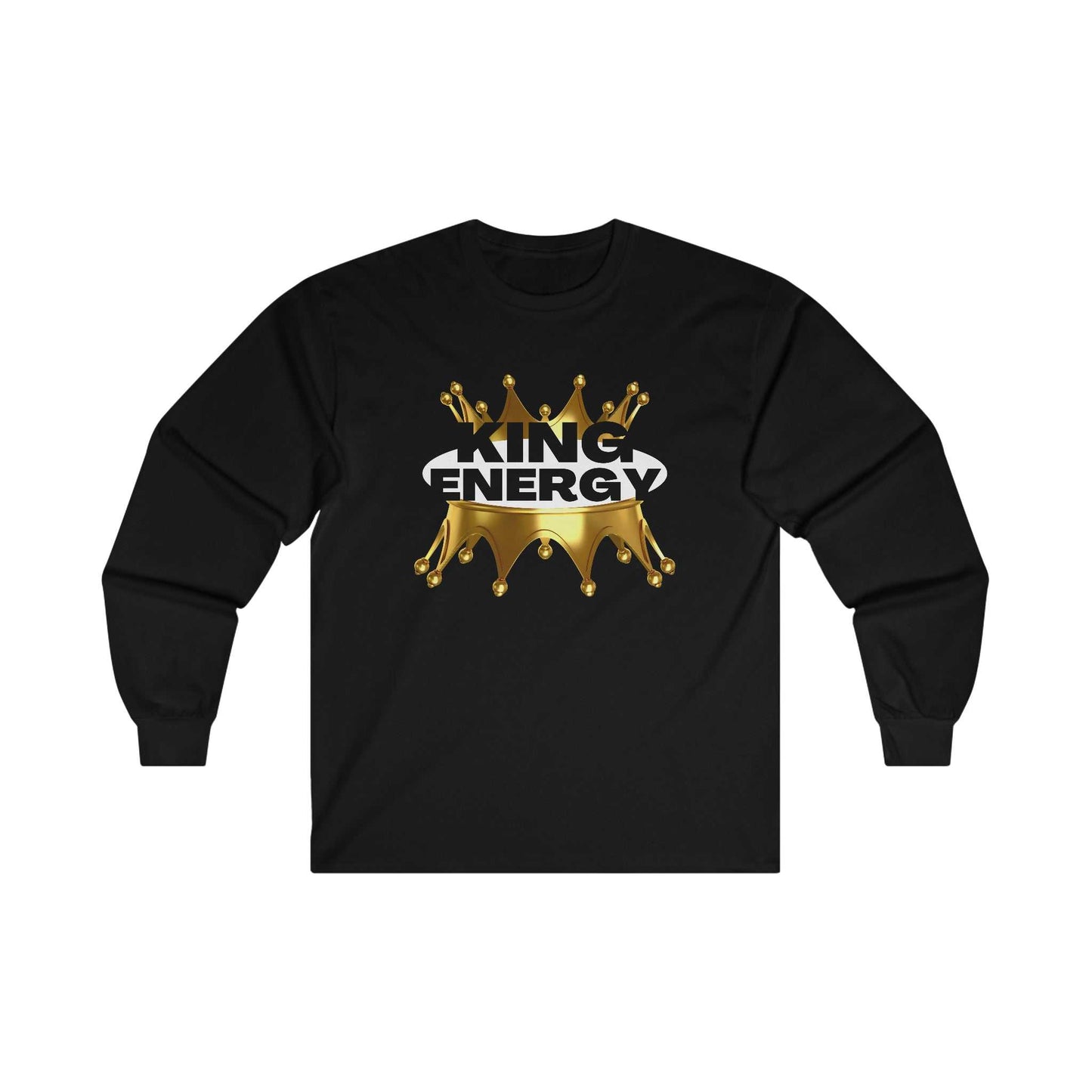 King Energy Ultra Cotton Long Sleeve Tee All Products Long-sleeve Good Vibes Daily Lab 44