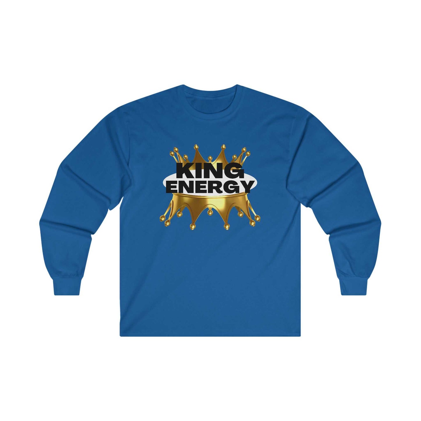 King Energy Ultra Cotton Long Sleeve Tee All Products Long-sleeve Good Vibes Daily Lab 44