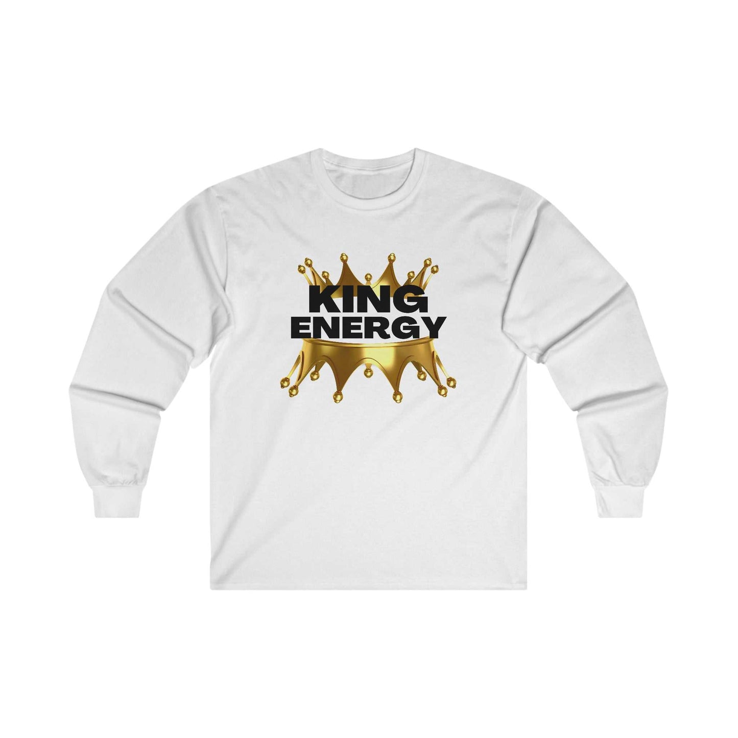 King Energy Ultra Cotton Long Sleeve Tee All Products Long-sleeve Good Vibes Daily Lab 44