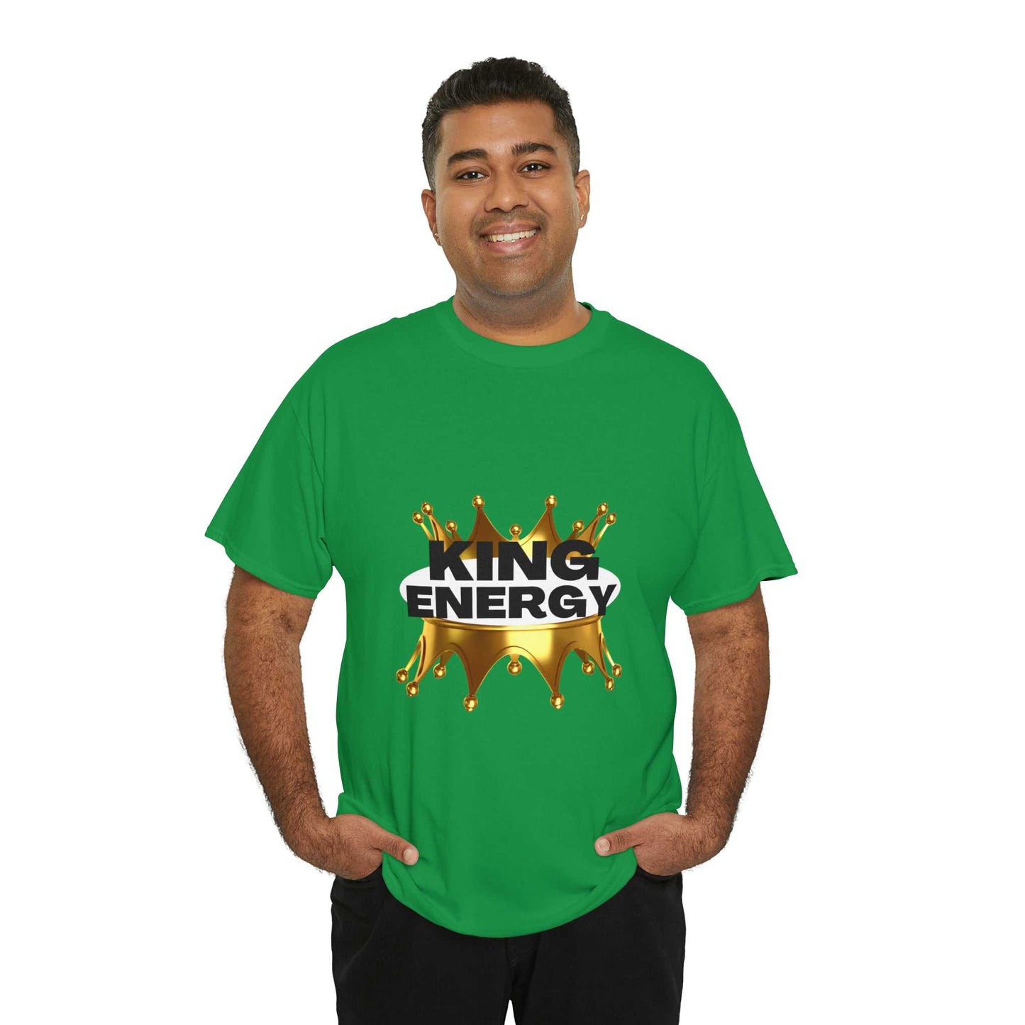 King Energy Unisex Heavy Cotton Tee All Products T-Shirt Good Vibes Daily Lab 28