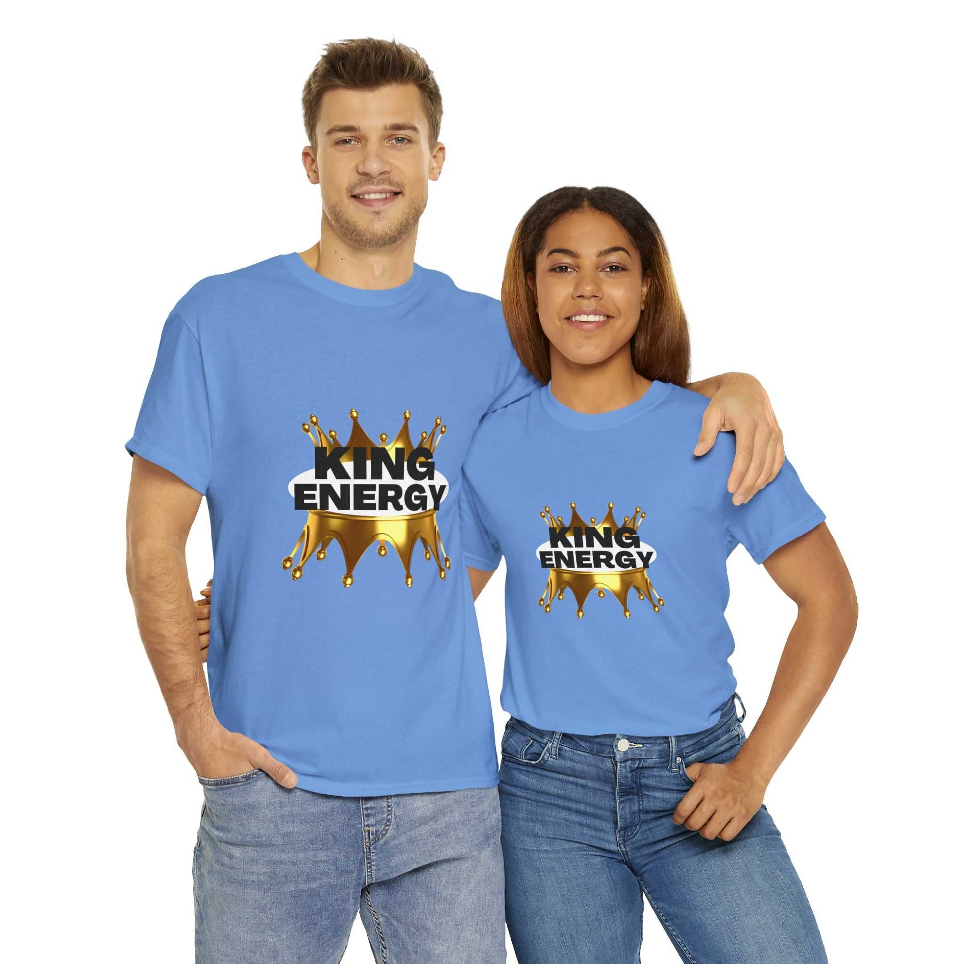 King Energy Unisex Heavy Cotton Tee All Products T-Shirt Good Vibes Daily Lab 28