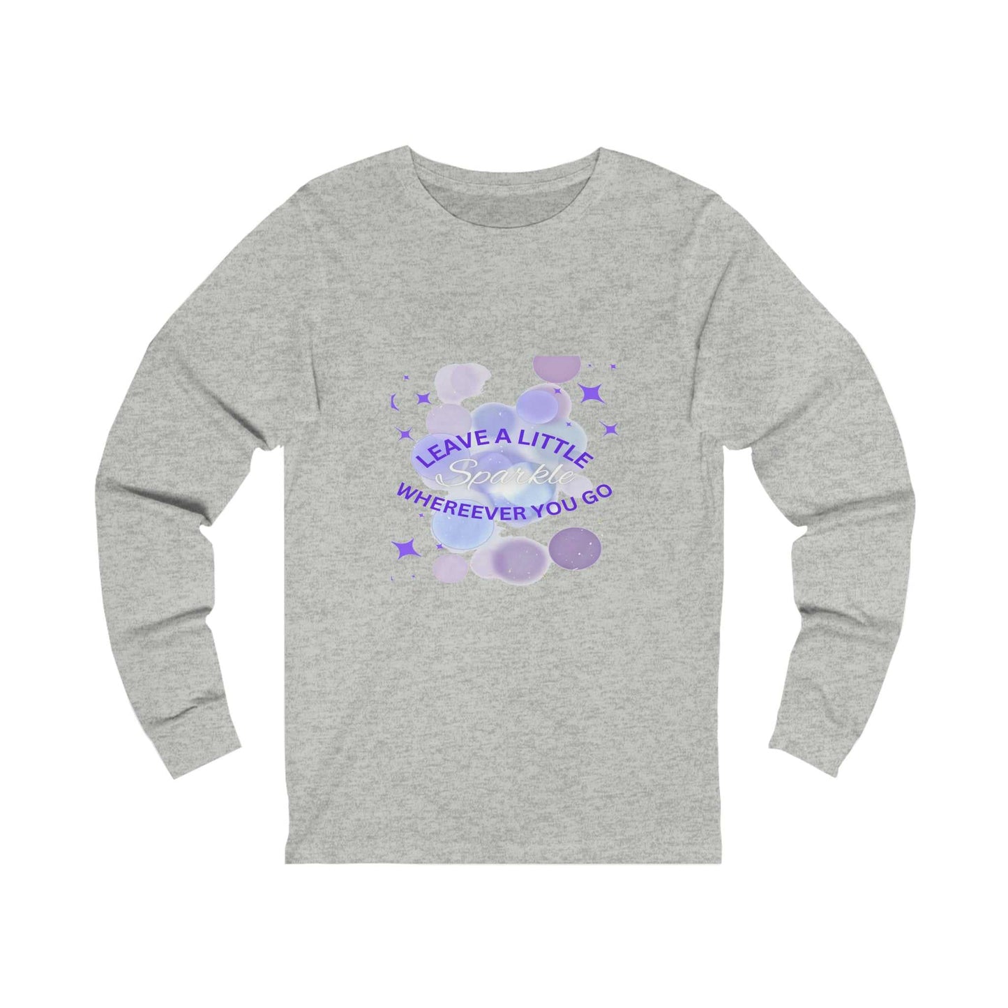 Leave a little Sparkle Unisex Jersey Long Sleeve Tee Long Sleeve T-shirts and Joggers Long-sleeve Good Vibes Daily Lab 44