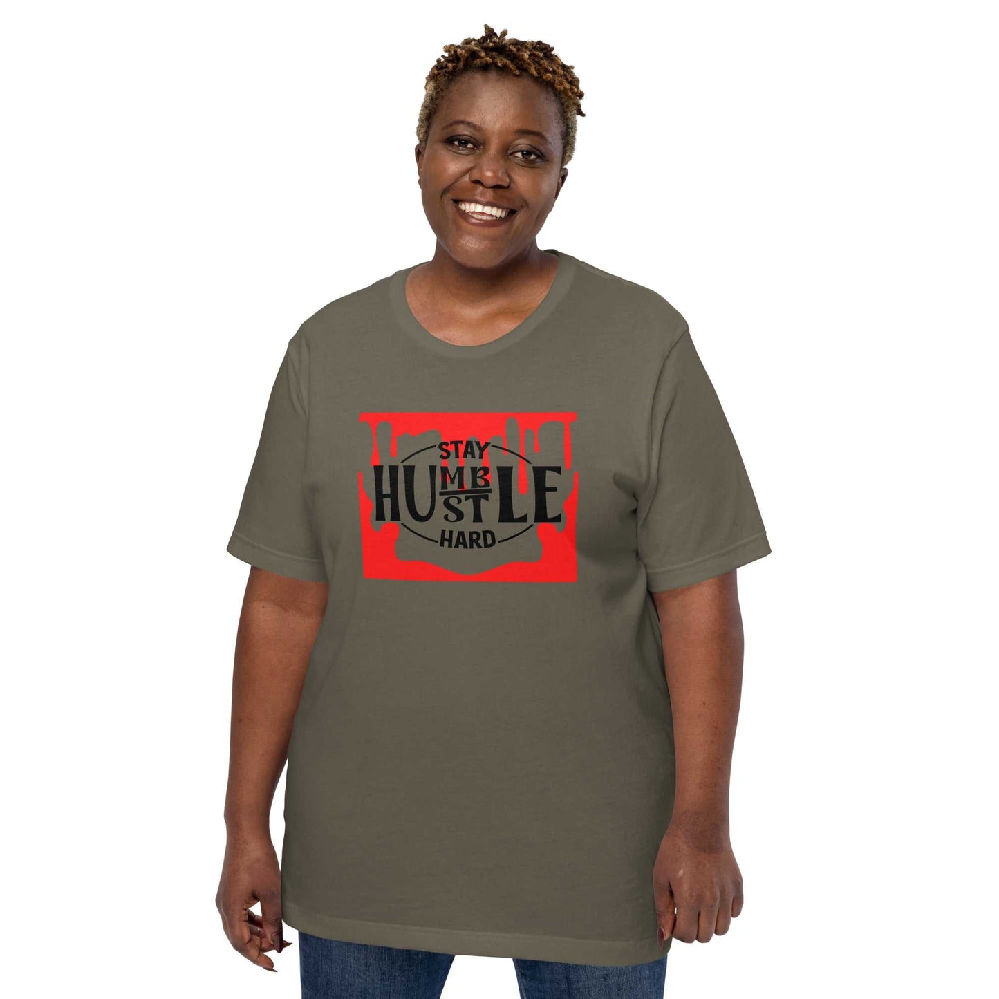 Stay Humble/Hustle Hard Unisex t-shirt T-shirts and Tanks T-shirt Good Vibes Daily Lab 28