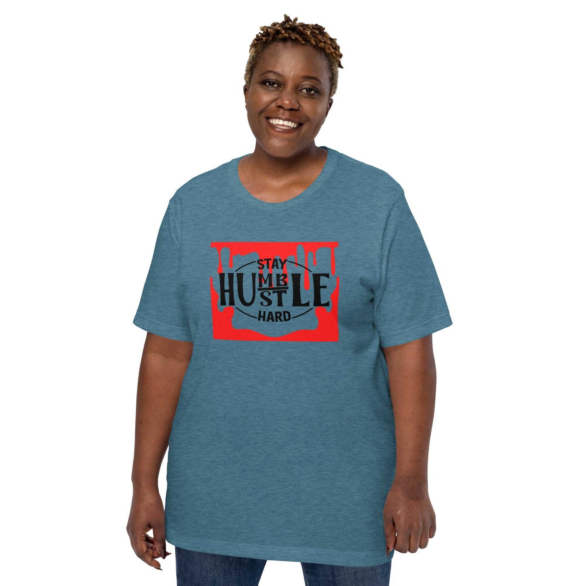 Stay Humble/Hustle Hard Unisex t-shirt T-shirts and Tanks T-shirt Good Vibes Daily Lab 28