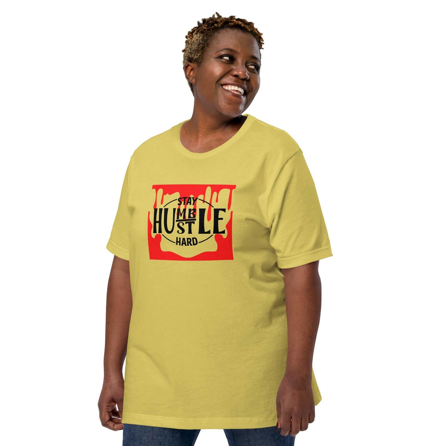 Stay Humble/Hustle Hard Unisex t-shirt T-shirts and Tanks T-shirt Good Vibes Daily Lab 28