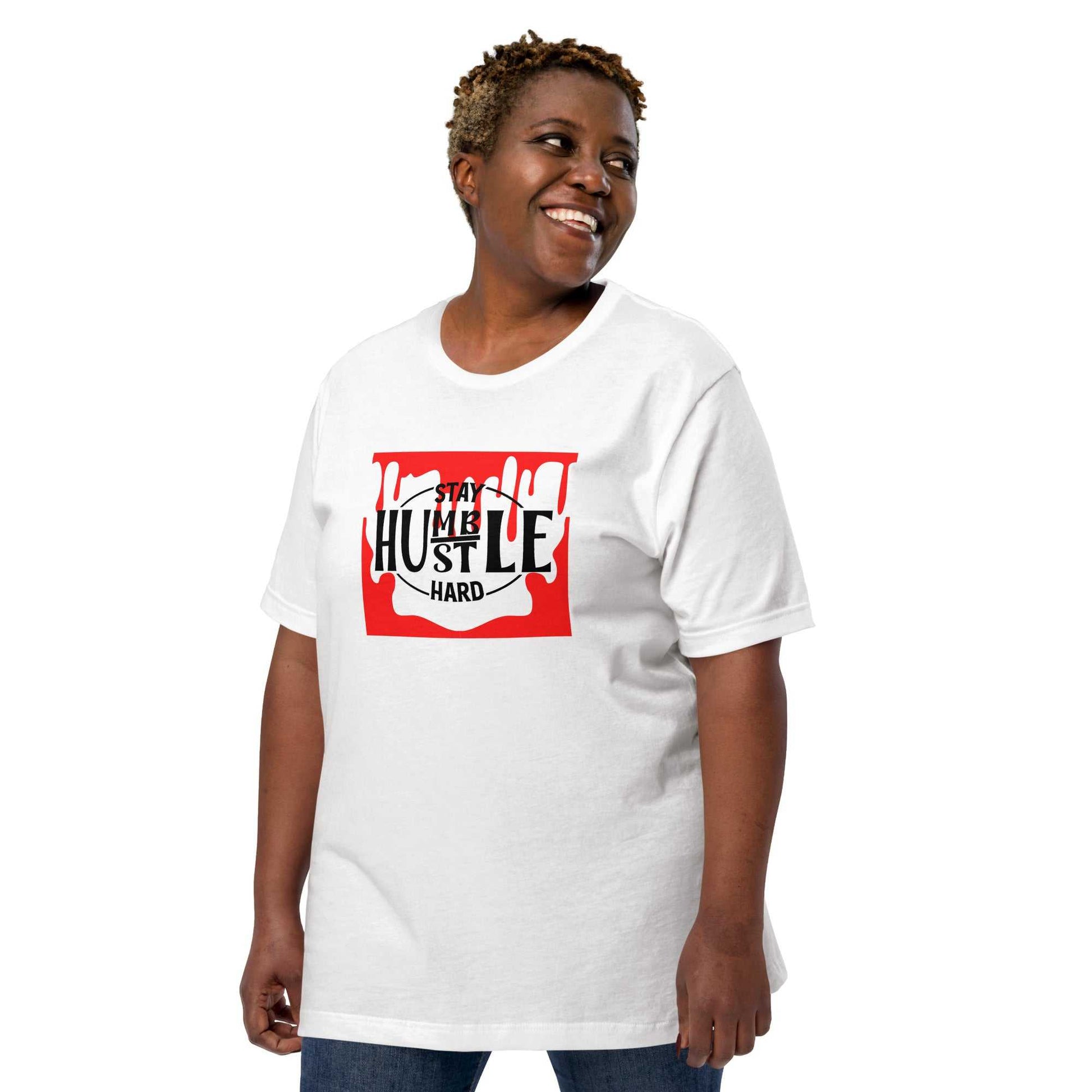 Stay Humble/Hustle Hard Unisex t-shirt T-shirts and Tanks T-shirt Good Vibes Daily Lab 28