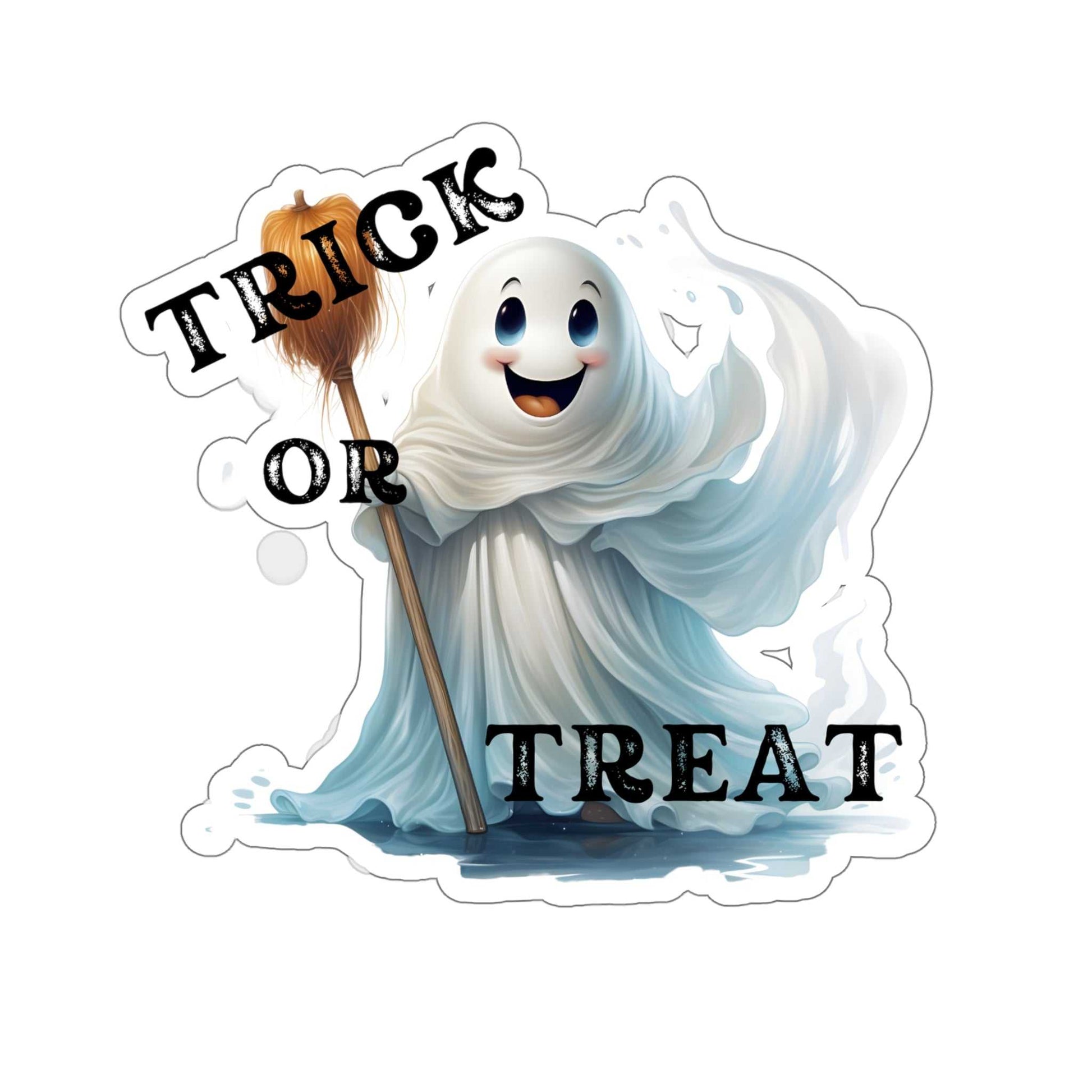 Trick or Treat Kiss-Cut Stickers Decals & Stickers Paper products Good Vibes Daily Lab 2