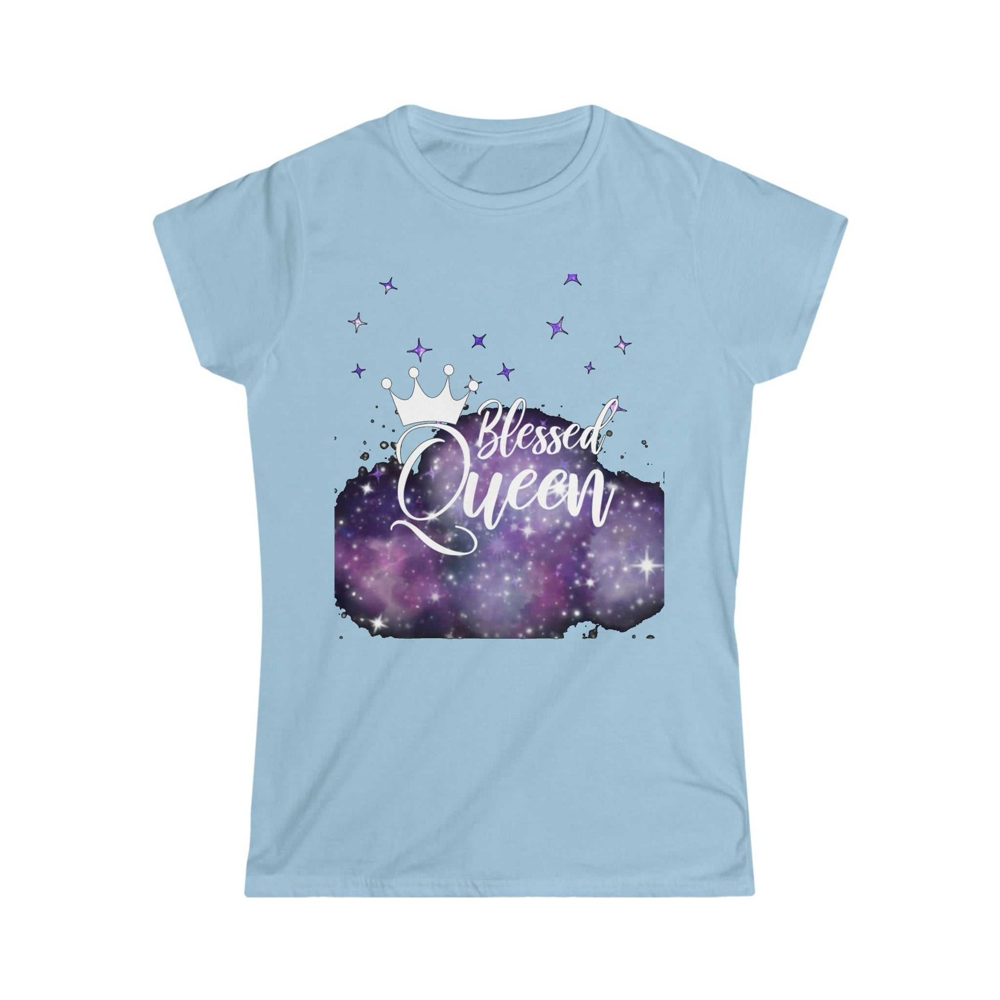 Blessed Queen Women's Softstyle Tee T-shirts and Tanks T-Shirt Good Vibes Daily Lab 28