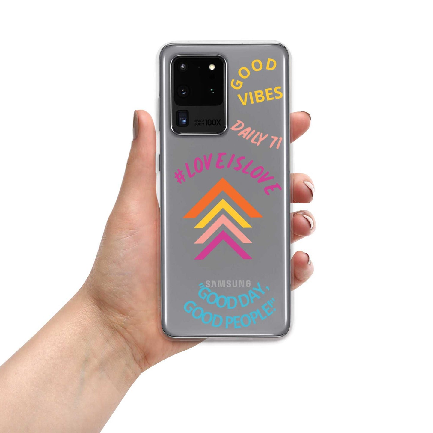 Good Vibes Samsung Case Motivation on the Go!! $ 23.00 Good Vibes Daily Lab Good Vibes Daily Lab Phone Case